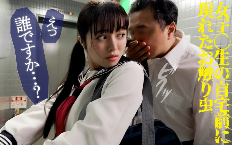 羽月乃蒼 セーラー服 おさわり虫 巨乳美少女が粘着ストーカーに襲われる動画【美少女動画レビュー】（ymds00209）